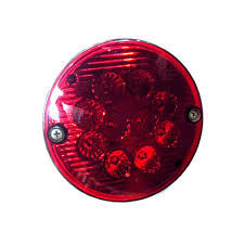 Lanterna Delimitadora 'Esfiha' Vermelha